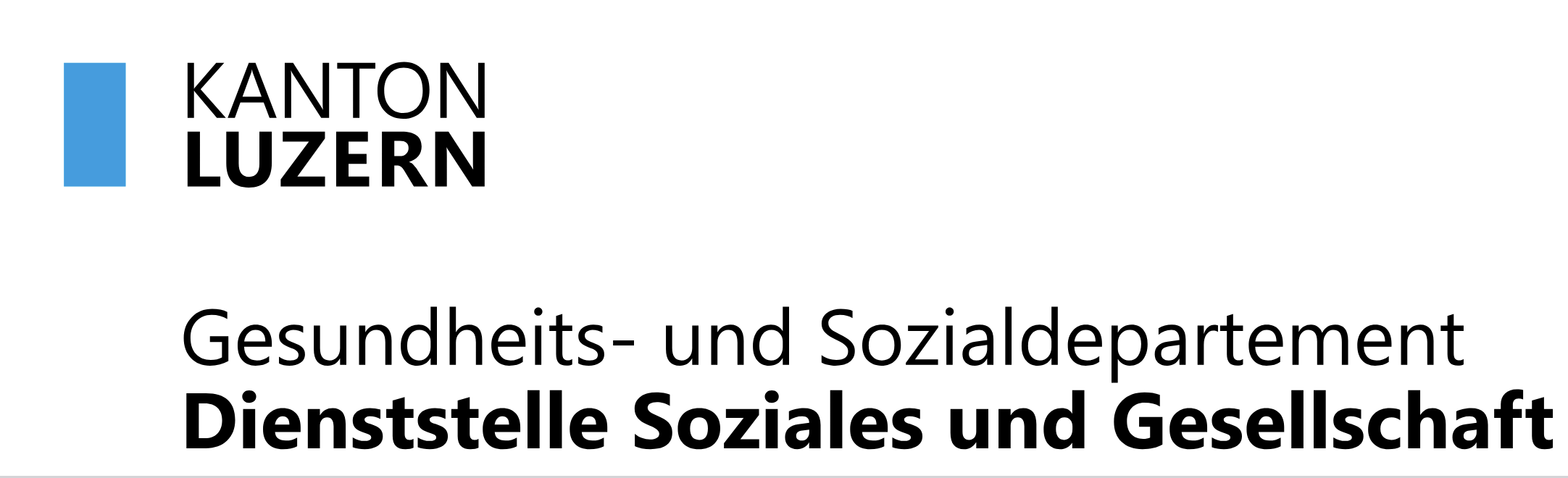 Spender-Logo Kanton Luzern – Dienststelle Soziales und Gesellschaft
